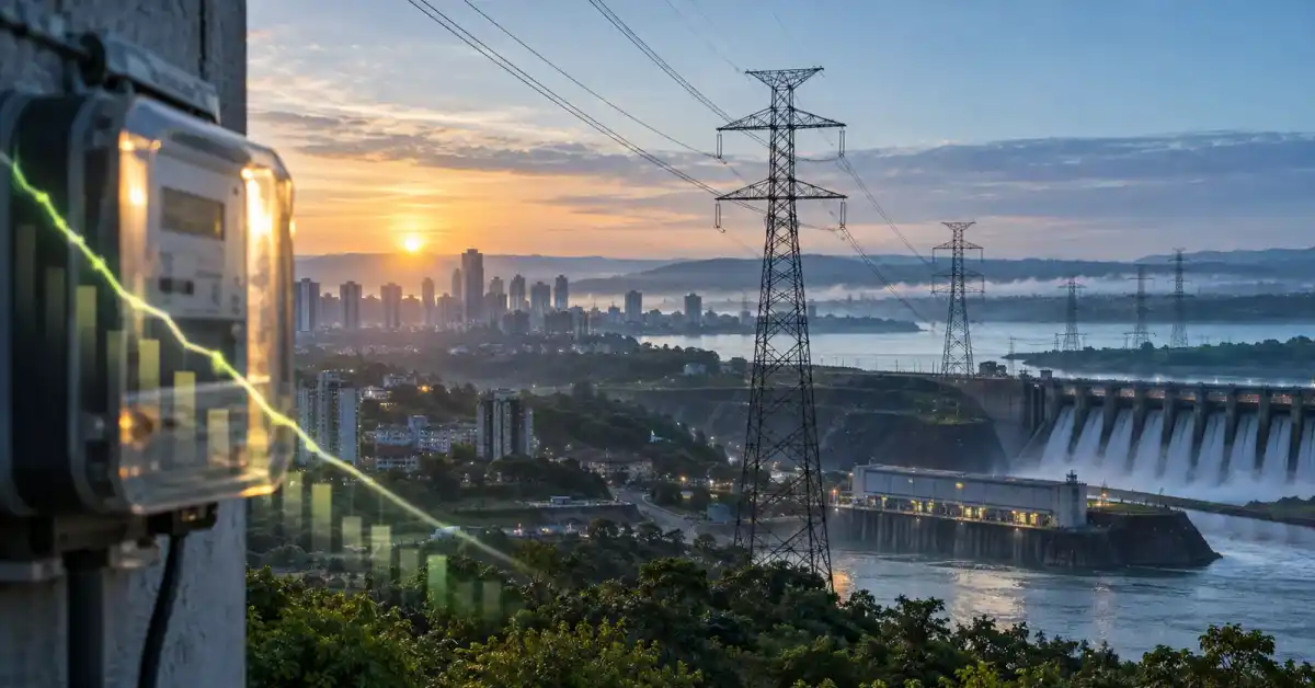Hidrelétrica, transmissão e medidor de energia associados ao efeito do Bônus de Itaipu sobre a inflação
